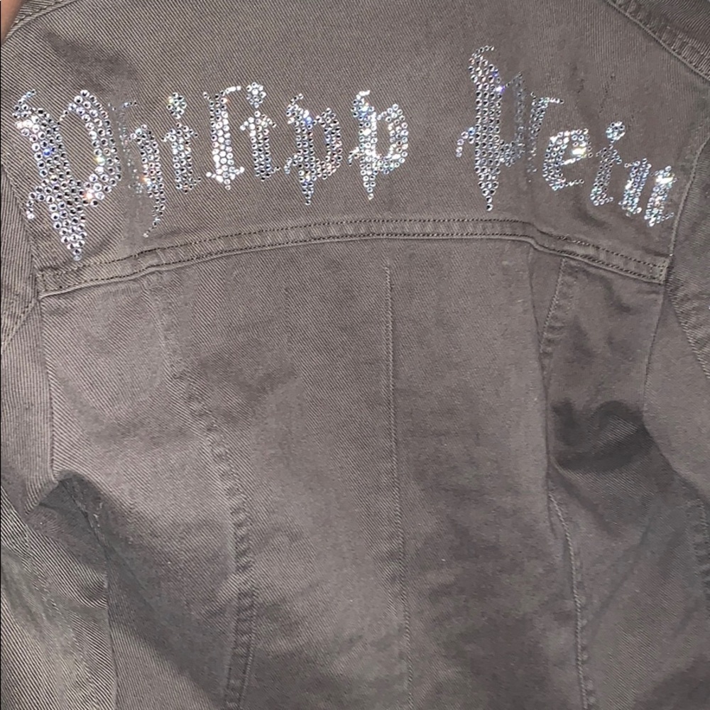 Philip plein embellished jacket